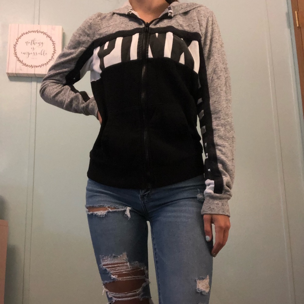 PINK zip up
